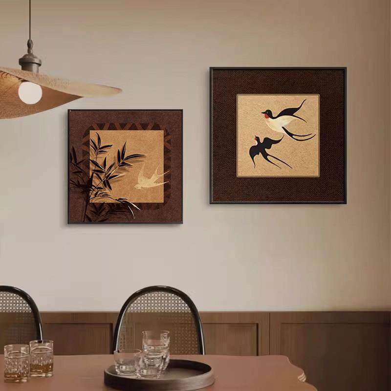 中古风客厅装饰画覆古饭厅电视柜桌面摆件画法式高级卧室床头挂画,淘宝优惠券,粉丝福利购,淘宝优惠卷