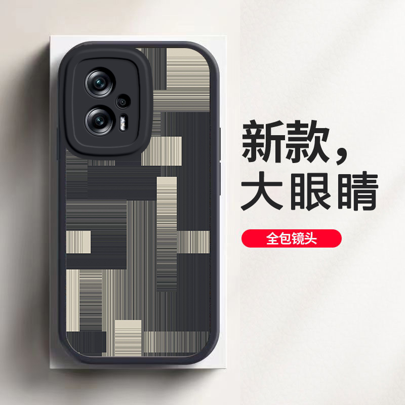 红米Note11TPro十手机壳redminote小米保护T11T套Pro外壳noto软壳nont硅胶notet全包not防摔tpor男女TPr0格纹-图3