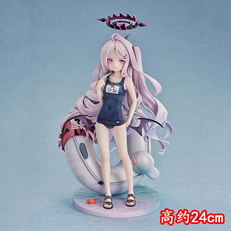 碧蓝档案空崎日奈泳装手办GK二次元美少女动漫可爱模型摆件礼物 - 图2