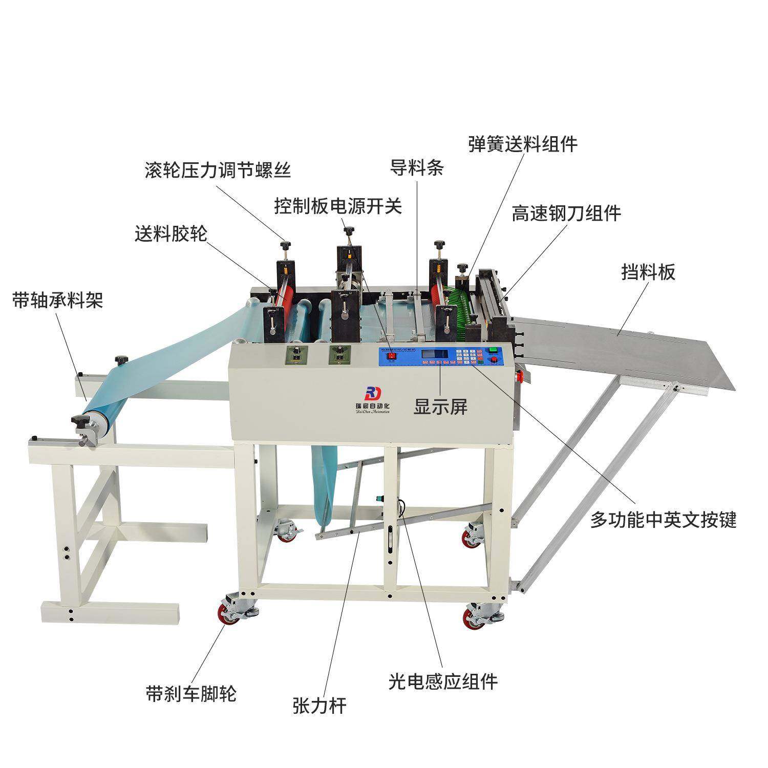 全自动裁切机pvc膜气泡膜热缩膜切膜机弹力布料无纺布裁剪机,淘宝优惠券,粉丝福利购,淘宝优惠卷