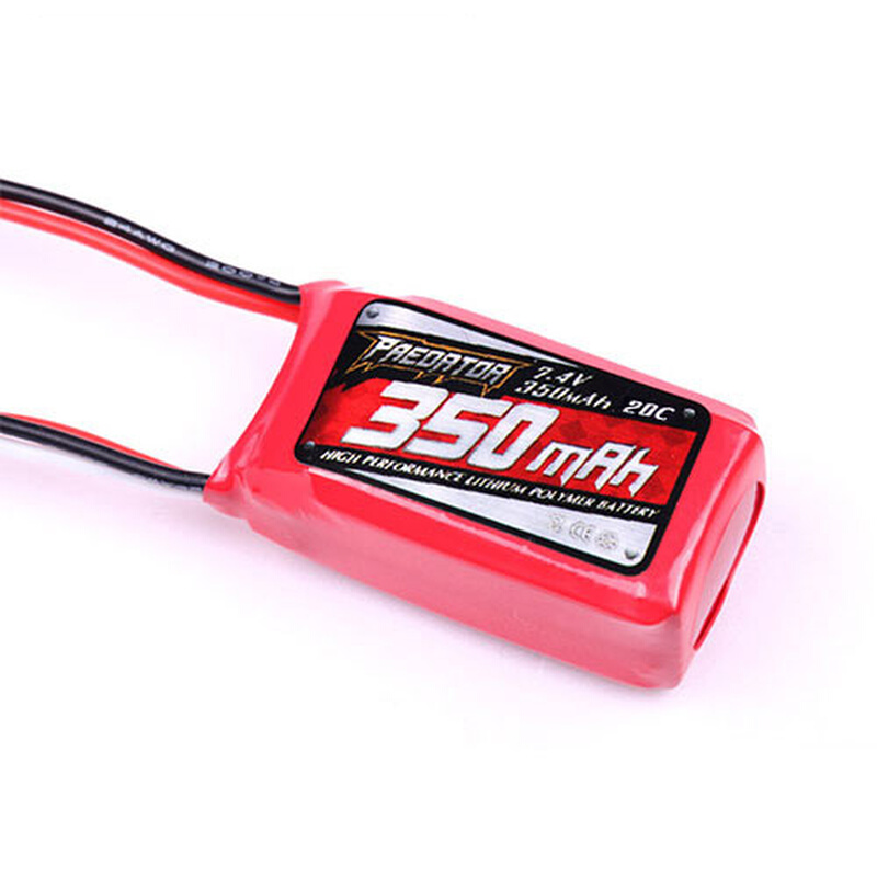 捕食者航模锂电池2S 7.4V 350mAh 1300mAh（JST头）高性能 高品质 - 图2