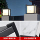 Solar courtyard waterproof outdoor modern column lamp