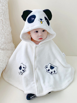 British NextRoad Baby Cloak Cape Autumn Winter Down Cotton Baby Winter Shawl Foreign Piste Jacket Children