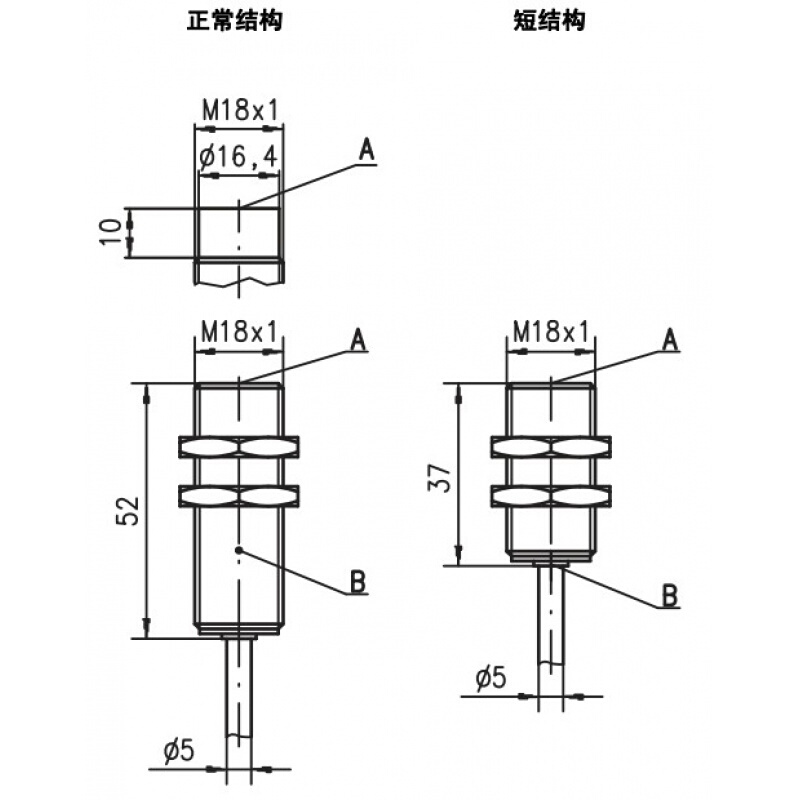 德国劳易测Leuze 电感式接近开关 IS 218MM/4NO-8N0 - 图1