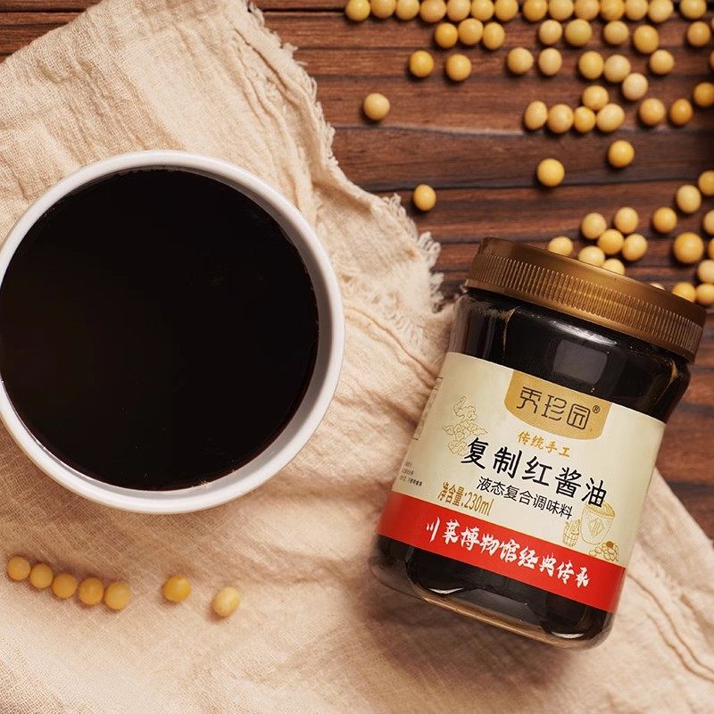 川菜博物馆复制酱油四川小吃复合酱油钟水饺蘸酱甜水面凉拌调味料
