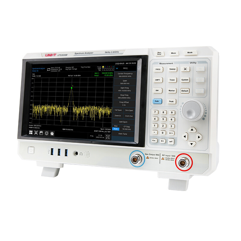 工业品优利德UTS3036B高精度频谱分析仪3.6GHz频率范围频谱仪 - 图1