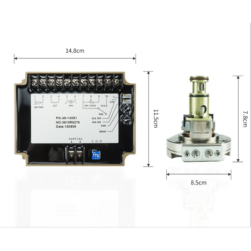康明斯调速板4914091电子调速柴油发电机组转速控制器Cummins原装 - 图2