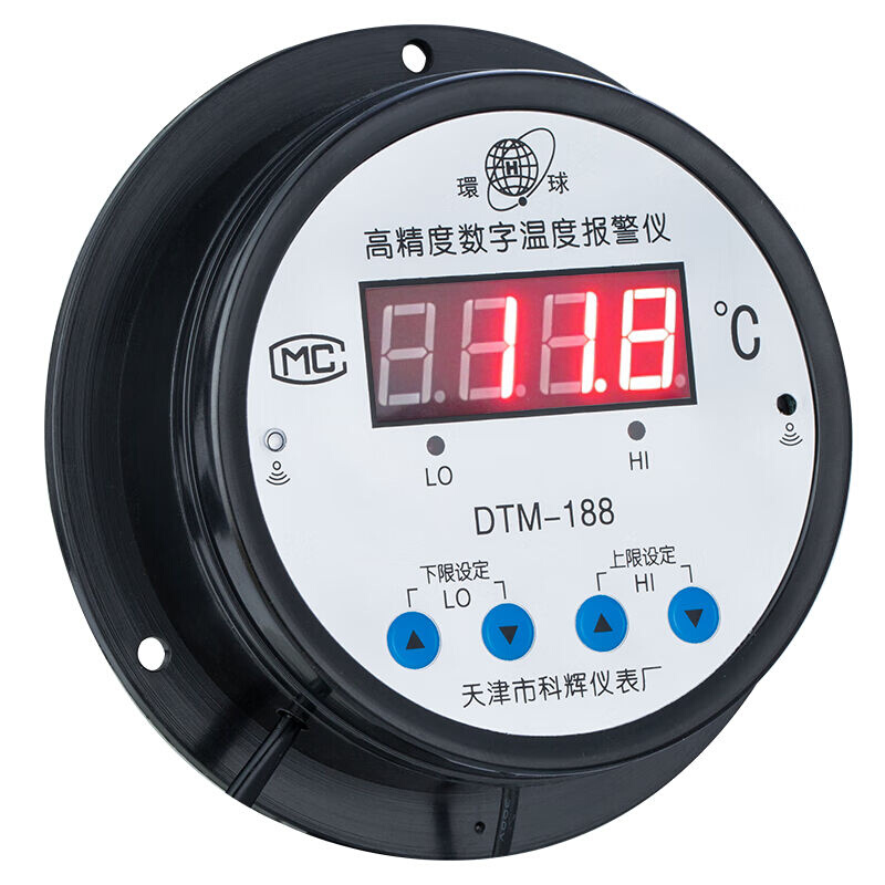 千惠侬科辉DTM-188数字温度计高精度数显报警仪温带蜂鸣器控器温 - 图2