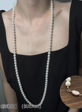 高级感s925银元宝扣正圆项链