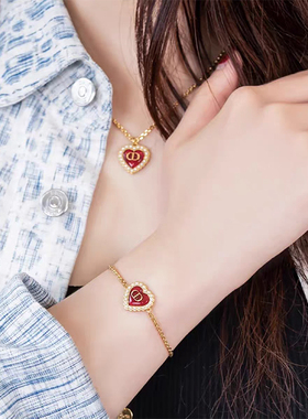 法式优雅凯旋门项链耳钉高版套装