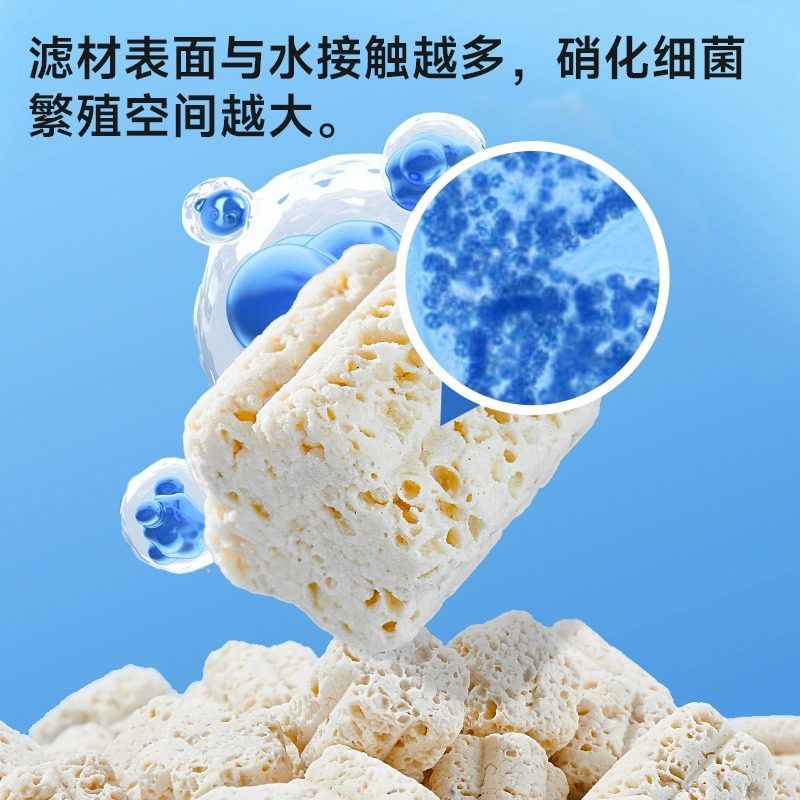 yee鱼缸过滤材料梅花滤材养鱼净水培菌陶瓷环稳定水质硝化细菌屋,淘宝优惠券,粉丝福利购,淘宝优惠卷
