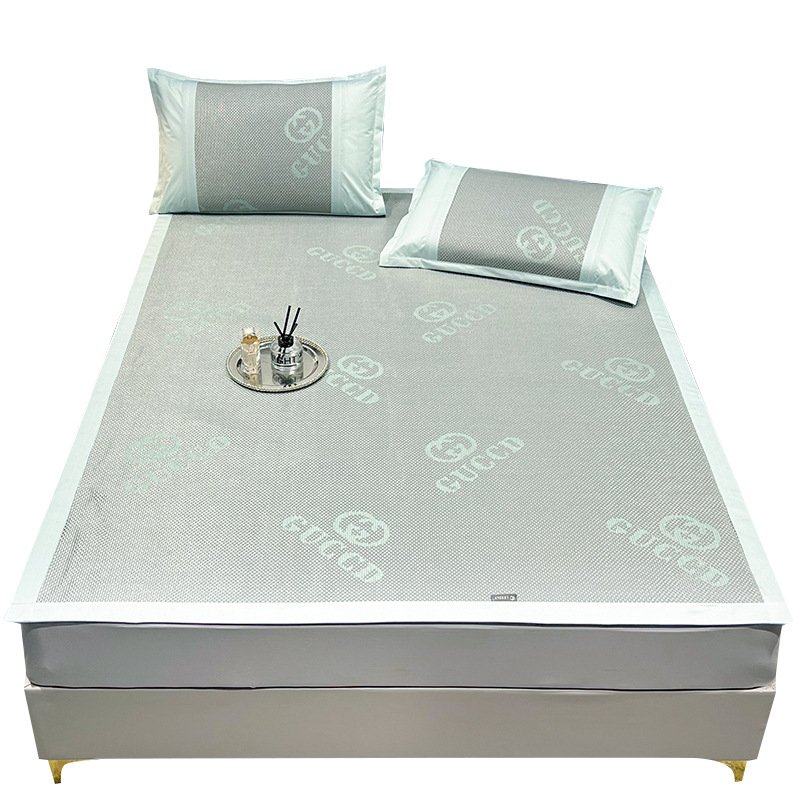 A类冰藤席冰丝凉席家用三件套夏季空调席可水洗折叠床席1.5m1.8m,淘宝优惠券,粉丝福利购,淘宝优惠卷