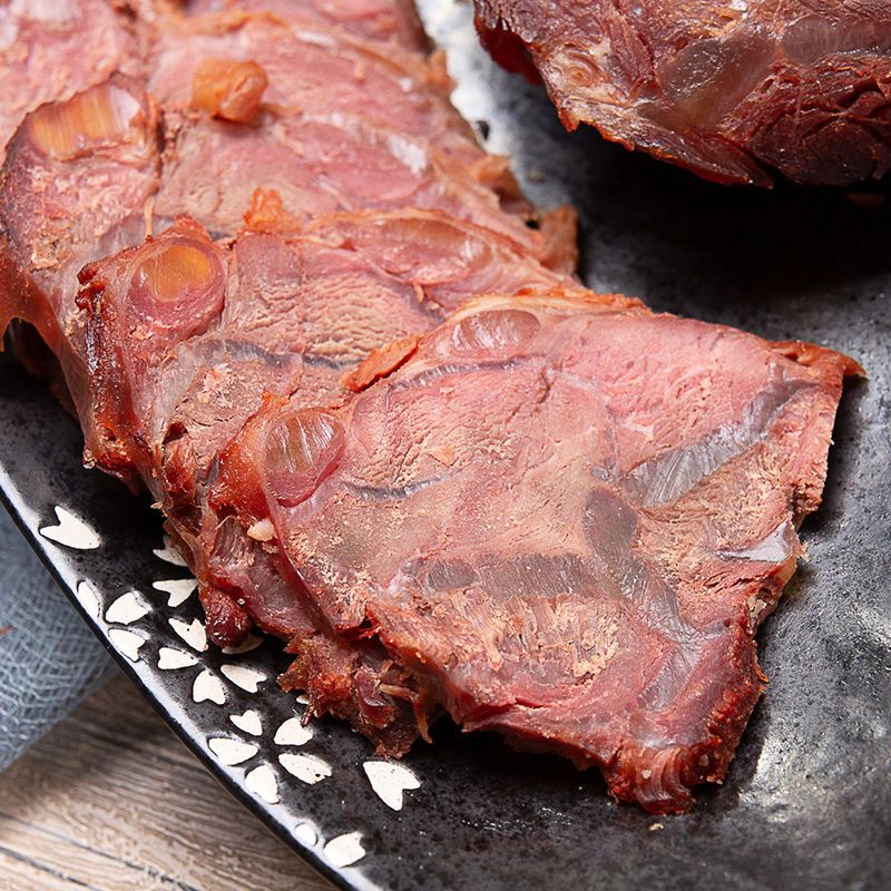 正宗草原酱牛肉五香黄牛腱子肉熟食卤味真空开袋即食包邮 - 图2