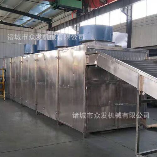 供应菠菜烘干机大型 蘑菇漂烫烘干流水线 包心菜清洗烘干机 - 图1