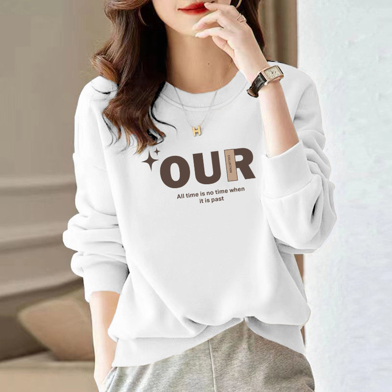 真维斯杏色圆领卫衣女2026新款爆款时尚洋气小个子上衣外套女W,淘宝优惠券,粉丝福利购,淘宝优惠卷