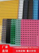 Guangzhou Scion stainless steel punching circular hole plate decoration with hole mesh metal perforated plated zinc plate square hole aluminium plate