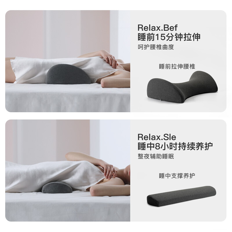 枕腰睡觉托腰部加热腰椎支撑间盘护突出睡眠孕妇减压专用床上腰垫 - 图0