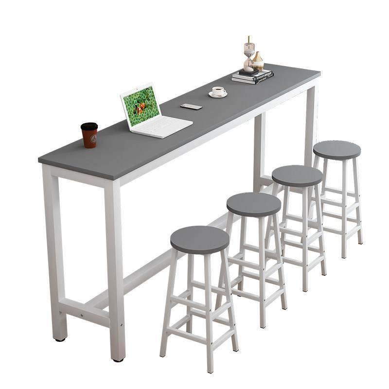 轻奢吧台家用长条桌子商用靠墙酒吧台奶茶店饭厅长小吧桌高脚桌椅,淘宝优惠券,粉丝福利购,淘宝优惠卷