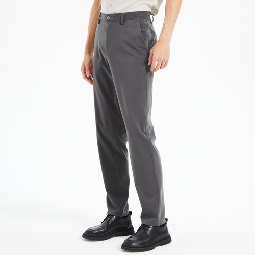 【天丝涤四面弹】利郎奥莱休闲裤2026春新款男士西裤时尚通勤长裤 - 图0