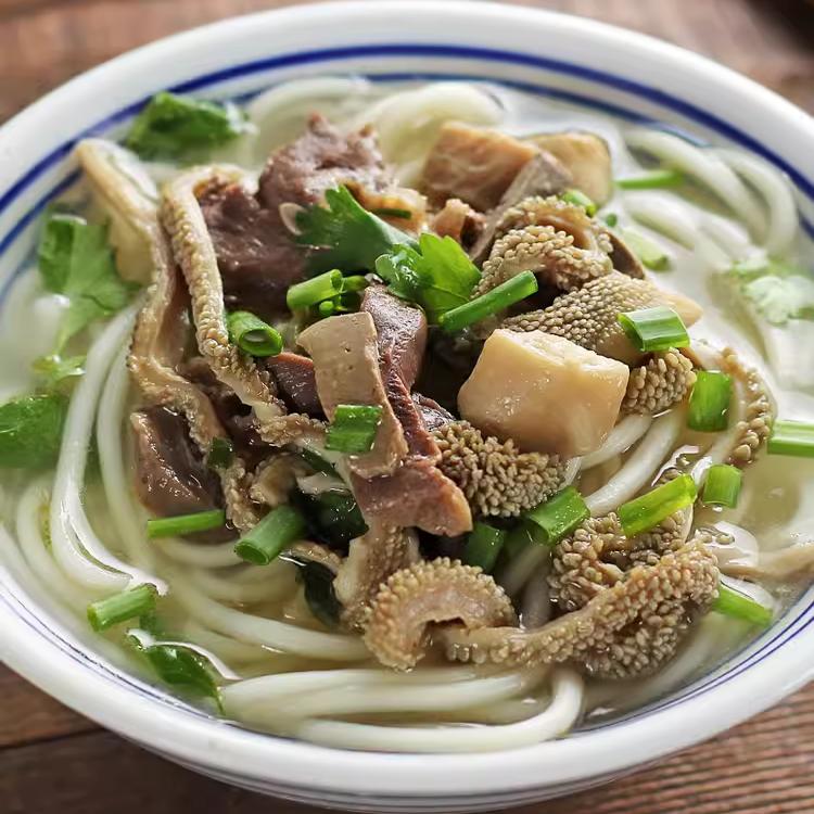 正宗内蒙古草原特产羊杂汤开袋即食熟食250克一袋*4