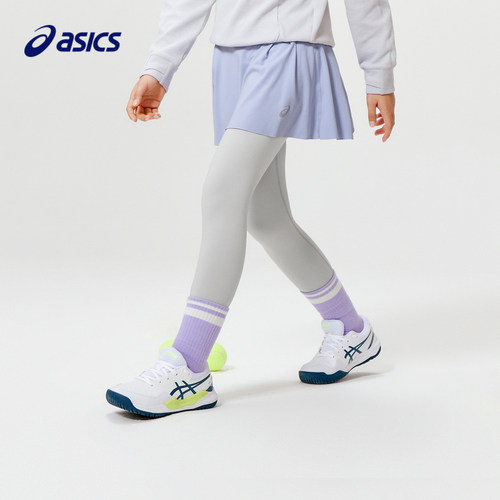 ASICS/亚瑟士童装秋冬运动裤女童保暖假两件针织裤裙 - 图0