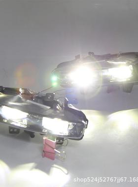 适用于路虎12-15款揽胜极光前雾灯保险杠LED透镜雾灯日行灯