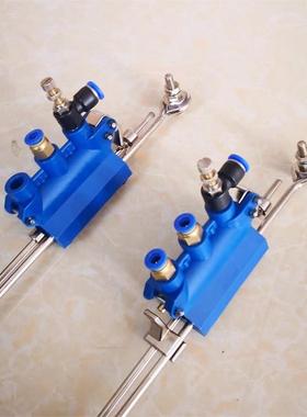 阿米达气动吸风集尘装置电动脚踏拉杆开关组件双方位三方位开关