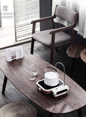 几度现代简约小金刚电陶茶炉电陶炉烧水壶玻璃茶壶煮茶器泡茶壶