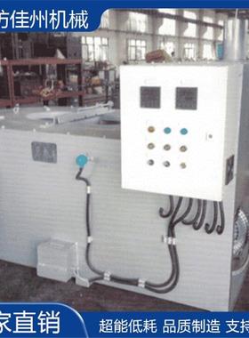 佳州潍坊小型废铝熔炼炉铝线易拉罐铝合金熔化炉生物质熔铝炉