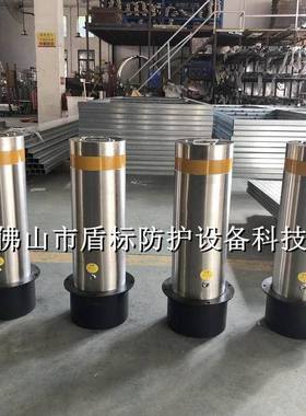 饭店门口挡车柱阻挡车辆防撞升降止车路桩手动起落防撞伸缩护柱