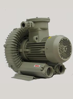 7.5KW防爆密封低噪鼓风机GL810750-EX防爆高压漩涡气泵旋涡风机
