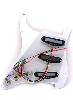 电吉他电路板STSQ单单单吉他护板电吉他线路总成SSS拾音器套