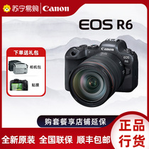 Canon EOS R6 fuselage 24-105 sets of machine all-painting professional microsingle digital camera HD Tourism 3152