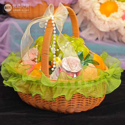 高档浪漫轻柔细腻仙女飞边纱网纱布料水果礼盒果篮装饰DIY配件 - 图0