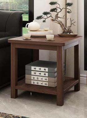 J^床头柜简约现代卧室小型迷你收纳柜2024新款实木家用置物架新中