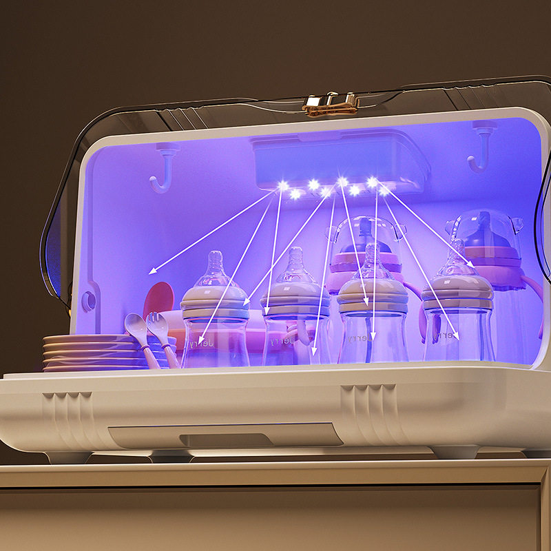 奶瓶收纳盒消毒器沥水晾干柜防尘家用餐具婴儿家用宝宝水杯置物架,淘宝优惠券,粉丝福利购,淘宝优惠卷