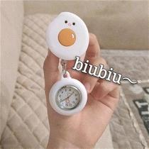 Cartoon Racable retractable nurse table hanging table chest table Doctor with a Waimeter Battery luminous waterproof pocket