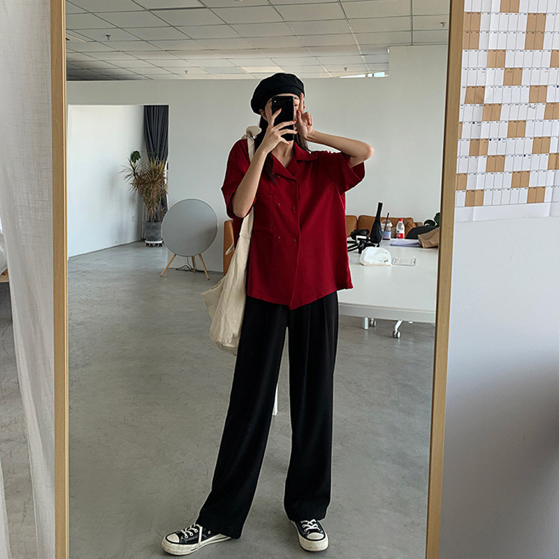 孕妇裤子黑色休闲西装裤夏季薄款外穿拖地宽松直筒阔腿长裤春秋装,淘宝优惠券,粉丝福利购,淘宝优惠卷