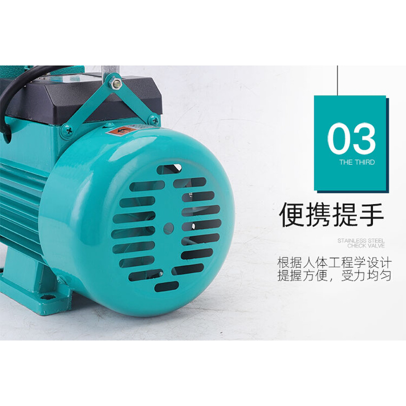 增压泵380V三相电220V125W370W旋涡自吸泵1100W高压工农业抽水机 - 图2