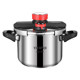 Large capacity pressure cooker household small new 304 stainless steel pot gas induction cooker universal explosion-proof pressure cooker