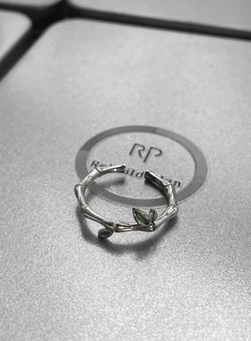 RP重建计划中式竹节复古设计戒指