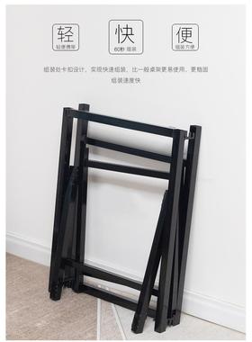高小方桌支架折叠桌腿支架桌腿桌脚金属铁架脚架子铁桌子腿正方形