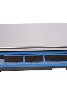 精准电子计价秤30kg台秤计重秤水果厨房称英文外贸电子秤