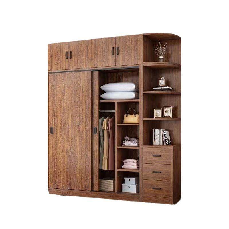 实木衣柜家用卧室现代简约出租房用衣橱耐用经济型储物柜儿童柜子,淘宝优惠券,粉丝福利购,淘宝优惠卷