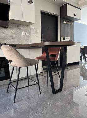 cs不锈钢吧台脚桌架桌腿架桌脚办公桌腿桌架电脑桌架子腿架会议桌