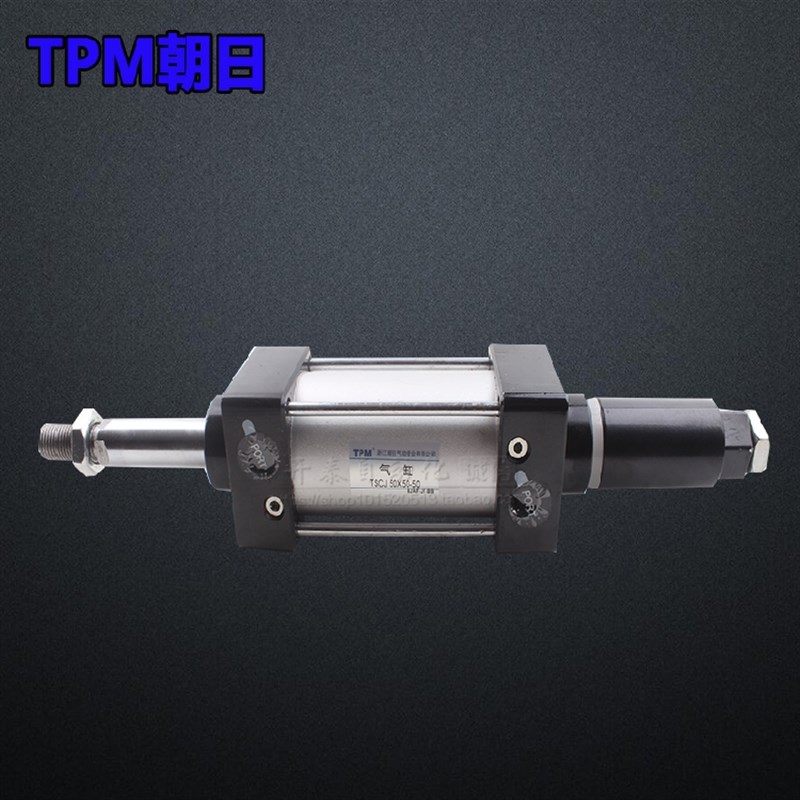 亚德客型标准气缸气动元件SCD可调SCJ32X25X50X75X100X150X200-50 - 图3