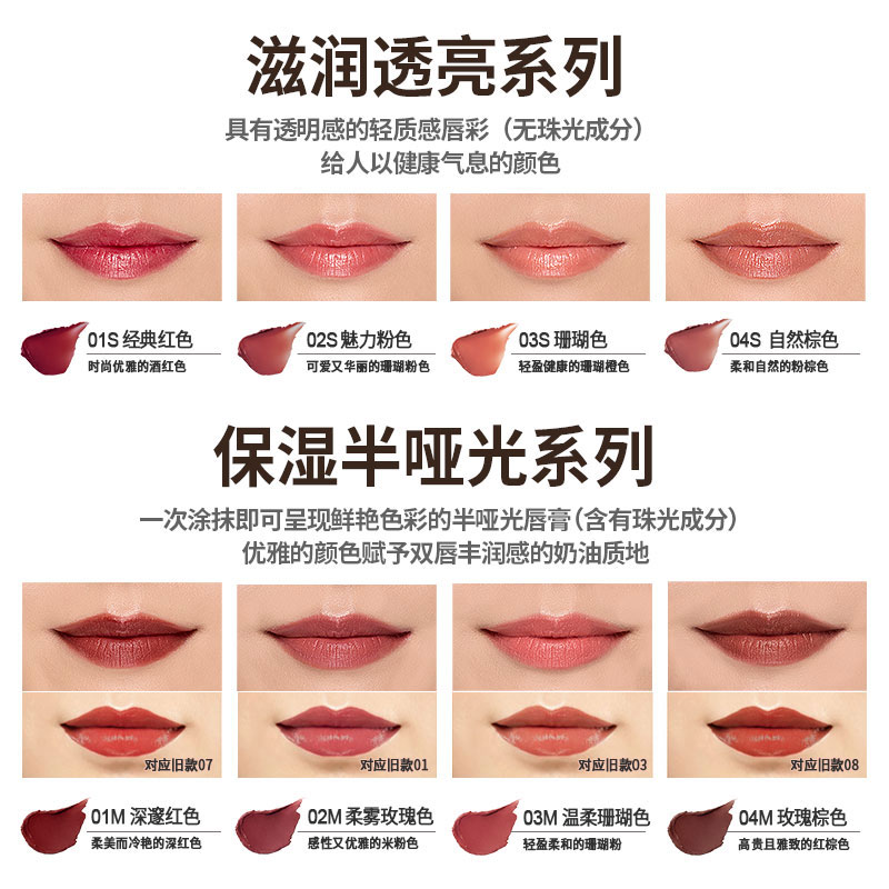 Naturaglace有机天然魅力保湿唇膏哑光哺乳期敏感肌可食孕妇口红
