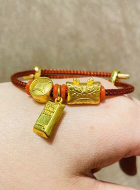 沙金凯蒂猫手链女卡通米