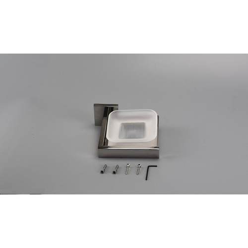 出口德国免打孔不锈钢肥皂盒香皂盒肥皂架香皂架皂碟皂网篮置物架 - 图2