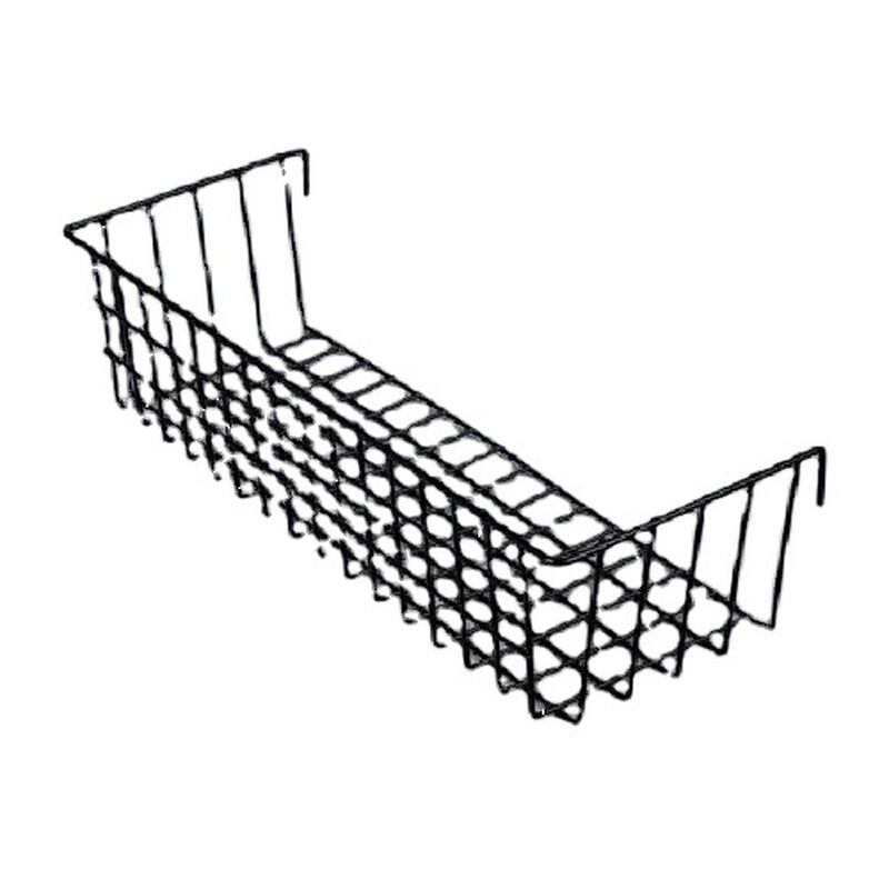 网格置物架多功能铁丝收纳篮O超市挂架网片挂篮-图2